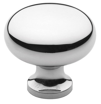 Polished Chrome Classic Brass Knob