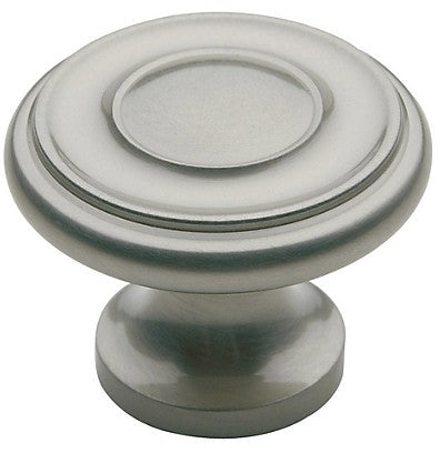 Satin Nickel Concentric Ring Knob