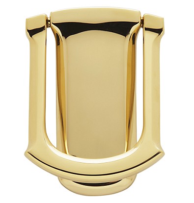 Non-Lacquered Brass Tahoe Door Knocker