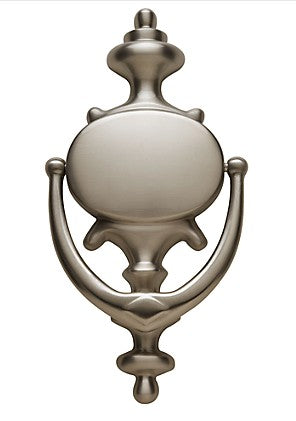 Lifetime Satin Nickel Imperial Door Knocker
