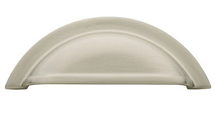 Satin Nickel Cup Pull 4"