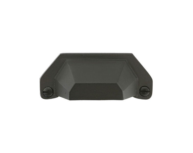 3" Bronze Bin Pull in Flat Black 263-124