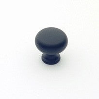 Matte Black Classic Knob 3/4"