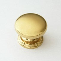 Tarnish Mushroom Knob 1"
