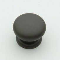 Weathered Bronze Mushroom Knob 1"