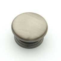 Antique Nickel Mushroom Knob 1.5"