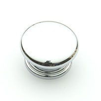 Polished Chrome Mushroom Knob 1.5"