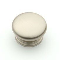 Satin Nickel Mushroom Knob 1.5"