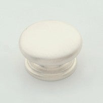 Satin Silver Mushroom Knob 1.5"