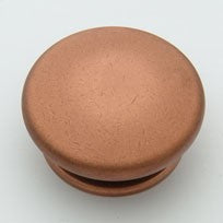 Weathered Copper Mushroom Knob 2"