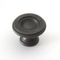Medium Traditional Knob Weathered Bronze