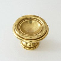 Large Traditional Knob Tarnish