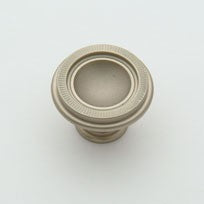 Large Traditional Knob Weathered Nickel