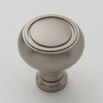 Satin Nickel Disk Knob 1.25"
