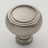 Satin Nickel Disk Knob 1.5"