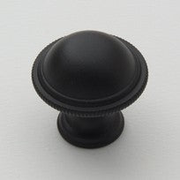 Matte Black Ball Knob 1.25"