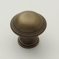 Weathered Brass Ball Knob 1.25"