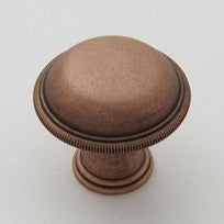 Weathered Copper Ball Knob 1.5"