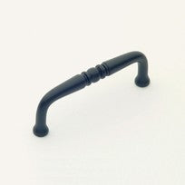 Matte Black Traditional Pull 3"