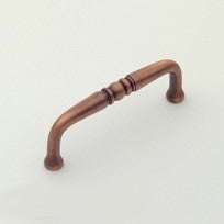 Weathered Copper Traditional Pull 3"