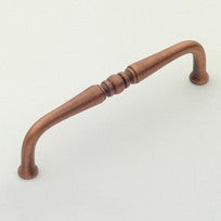 Weathered Copper Traditional Pull 4"