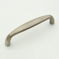 Weathered Antique Nickel Oval Pull 4"