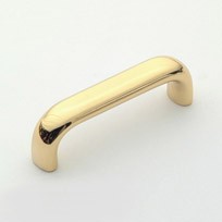 Polished Brass Classic Pull 3"