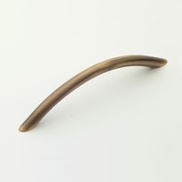 Antique Brass Arch Pull 128mm