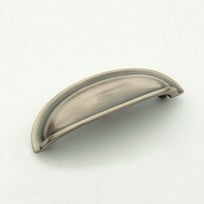 Antique Nickel Classic Cup Pull 3"