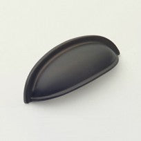 Oil-Rubbed Bronze Cup Pull 3"