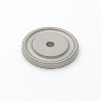 Satin Nickel Round Back Plate