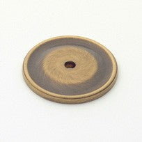 Antique Brass Circle Back Plate