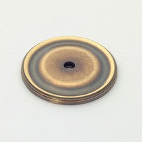 Polished Antique Circle Back Plate