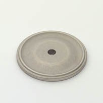 Weathered Nickel Circle Back Plate