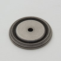 Weathered Antique Nickel Classic Back Plate