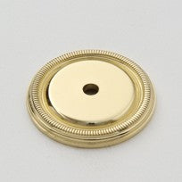 Polished Brass Traditional Back Plate