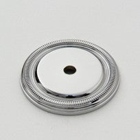 Polished Chrome Traditional Back Plate