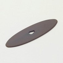 Oil-Rubbed Bronze Oval Back Plate