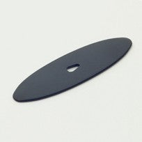 Matte Black Oval Back Plate