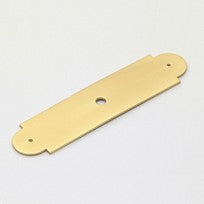 Polished Brass Arch Back Plate