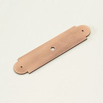 Weathered Copper Arch Back Plate
