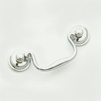 Polished Chrome Classic Bail Pull 3.5"