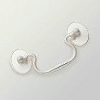 Satin Silver Roped Bail Pull