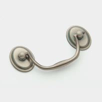 Antique Nickel Oval Bail Pull