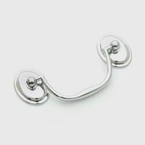 Polished Chrome Oval Bail Pull