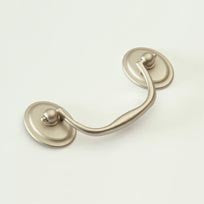 Weathered Nickel Oval Bail Pull