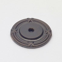 Oil-Rubbed Bronze Ribbon Back Plate 1.5"