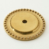 Tarnish Beaded Back Plate 1.5"
