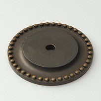 Kensington Beaded Back Plate 1.75"
