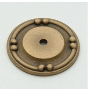 Weathered Brass Elegant Back Plate 1.75"